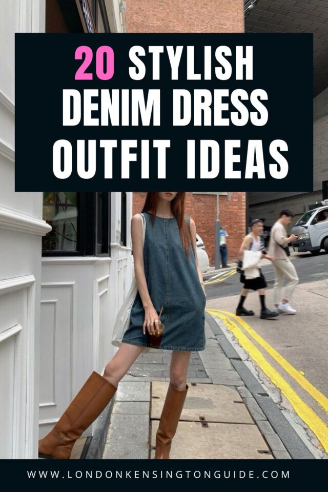 Discover versatile denim dress outfit ideas for every occasion, from brunch to casual outings. Explore stylish looks with detailed descriptions and tips for accessorizing and footwear to elevate your denim dress game. Denim Dress Outfit ideas, Denim Dress Outfit Summer, Denim Dress Outfit Fall, Denim Dress Outfit Winter, Denim Dress Fall, Denim Dress Winter, Denim Dress Outfits, Denim Dress Outfit Ideas Summer, Denim Dress Outfit Summer Casual, Denim Dress Outfits Winter, Denim Dresses Outfits