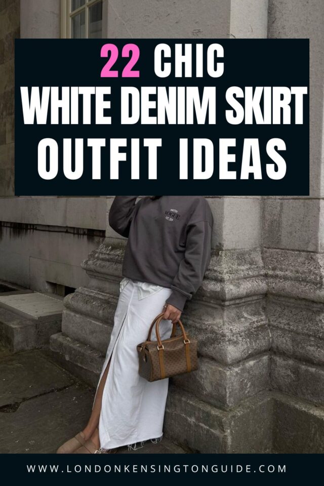 Discover versatile and chic white denim skirt outfits perfect for any occasion, from brunch and casual outings to exploring new cities. Get inspired with our styling tips and outfit ideas, featuring trendy accessories and footwear for a fashionable look. White Denim Mini Skirt, White Denim Skirt Outfits, White Denim Skirts, White Denim Midi Skirt, White Denim Outfit, White Denim Outfits, White Denim Fall Outfit, Summer Outfit, Outfit Ideas, Beach Outfit, Winter Outfit, Summer Aesthetic